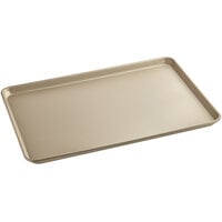 CURTA 6 Pack Aluminum Sheet Pan, NSF Listed Half Size 18 x 13 inch  Commercial Bakery Cake Bun Pan, Baking Tray