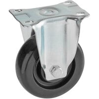 Cooking Performance Group 35100901546L 4" Fixed Plate Caster for FFOP Floor Fryers
