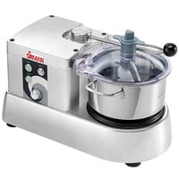 Sirman C-Tronic 40780428S 4 VT Variable-Speed 4 Qt. Stainless Steel Batch Bowl Food Processor - 4/5 hp