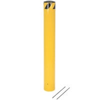 Vestil BOLPP-42-5.5 42 inch Safety Yellow Pour-In-Place Steel Bollard