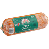 V&V Supremo Mexican Style Pork Chorizo Chub 5 lb. - 4/Case