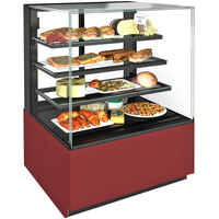 Structural Concepts NR3655RSV Reveal 36 inch Refrigerated Bakery Display Case with Three Shelves