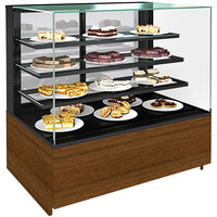 Structural Concepts NR4855DSV Reveal 48 inch Non-Refrigerated Bakery Display Case with Three Shelves