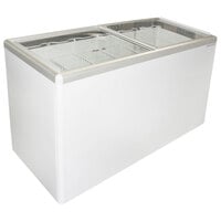 Excellence EURO-16HC Ice Cream Flat Top Flat Lid Display Freezer - 15.5 cu. ft.