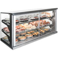 Structural Concepts CGSV4522 Impulse 45 inch Non-Refrigerated Full Service Countertop Bakery Display / Self-Service Case