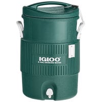 Igloo 5 Gallon Green Turf Series Insulated Beverage Dispenser / Portable Water Cooler 42051