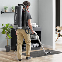 Sanitaire SC535A QuietClean 10 Qt. Backpack Vacuum with HEPA Filtration