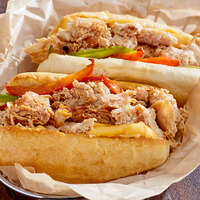 B&M Philly Steaks 6 oz. Lightly Marinated Chicken Sandwich Steak - 26/Case