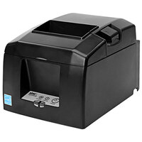 Star TSP654IIE Gray Thermal Label Printer with Ethernet for Sticky Paper