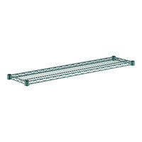 Regency 12" x 48" NSF Green Epoxy Wire Shelf