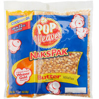Pop Weaver All-In-One Naks Pak Popcorn Kit for 12 oz. Poppers - 24/Case