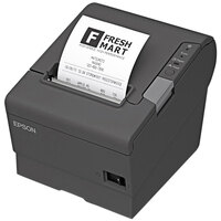 Epson C31CA85A9932 TM-T88V Gray Thermal mPOS and USB Receipt Printer