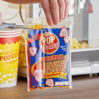 Pop Weaver All-In-One Naks Pak Butter Burst Popcorn Kit for 8 oz. Poppers - 24/Case