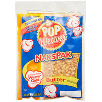 Pop Weaver All-In-One Naks Pak Popcorn Kit for 6 oz. Poppers - 36/Case