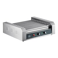 Carnival King HDRG30 30 Hot Dog Roller Grill with 11 Rollers - 120V, 1430W