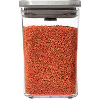 OXO SteeL 1.1 Qt. POP Square Container with POP Lid 3118400