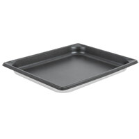 Vollrath 70212 Super Pan V® 1/2 Size 1 1/4" Deep Anti-Jam Stainless Steel SteelCoat x3 Non-Stick Steam Table / Hotel Pan - 22 Gauge
