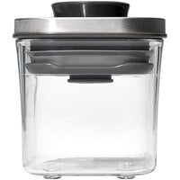 OXO SteeL 0.2 Qt. POP Square Container with POP Lid