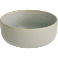 Acopa Pangea 16 oz. Ash Matte Porcelain Bowl - 24/Case