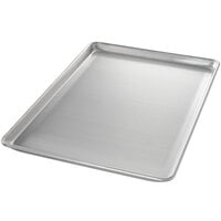 Chicago Metallic 44699 StayFlat Full Size 16 Gauge 17 7/8 inch x 25 13/16 inch Wire in Rim Aluminum Perforated Sheet Pan