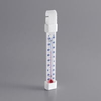 Choice 4 1/2" Tube Refrigerator / Freezer Thermometer