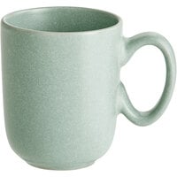 Acopa Pangea 7 oz. Harbor Blue Matte Porcelain Cup - 24/Case