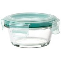 OXO Good Grips 1 Cup SmartSeal Round Glass Container with Leakproof Snap-On Lid 11174700