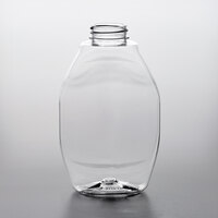 16 oz. PET Clear Inverted Squeeze Bottle