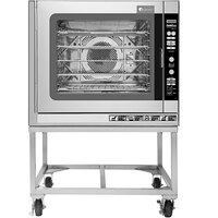 Groen ComboEase CBE-10G LOW Natural Gas 10 Pan Combination Steamer-Oven with Low Stand - 75,000 BTU