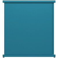SelectSpace 32" x 10" x 36" Teal Stand-Alone Planter with Rectangle Top Cut-Outs