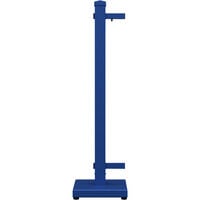 SelectSpace 10 inch x 10 inch x 36 inch Royal Blue Standard End Stand