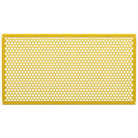 SelectSpace 5' Bright Yellow Circle Pattern Partition Panel