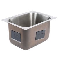 Advance Tabco 1014A-10 1 Compartment Undermount Sink Bowl 10 inch x 14 inch x 10 inch