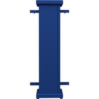 SelectSpace 10 inch x 10 inch x 36 inch Royal Blue Straight Stand Planter with Circle Top Cut-Out