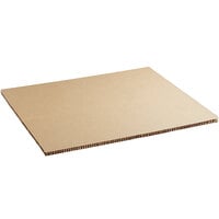 Lavex Packaging 48 inch x 40 inch x 1 inch Honeycomb Corrugate Panel - 48/Pallet