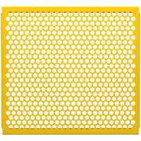 SelectSpace 3' Bright Yellow Circle Pattern Partition Panel
