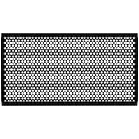 SelectSpace 5' Stock Black Circle Pattern Partition Panel