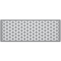 SelectSpace 7' Stock Gray Hexagonal Pattern Partition Panel