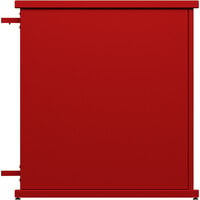 SelectSpace 32" x 10" x 36" Red End Planter with Rectangle Top Cut-Out