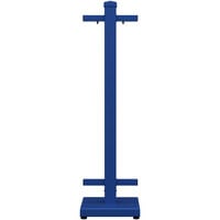 SelectSpace 10 inch x 10 inch x 36 inch Royal Blue Standard Straight Stand