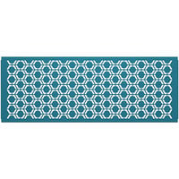SelectSpace 7' Teal Hexagonal Pattern Partition Panel