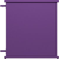 SelectSpace 32" x 10" x 36" Purple End Planter with Circle Top Cut-Outs