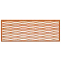 SelectSpace 7' Burnt Orange Circle Pattern Partition Panel