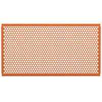 SelectSpace 5' Burnt Orange Circle Pattern Partition Panel