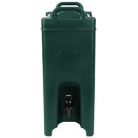 Carlisle XT500008 Cateraide™ XT 5 Gallon Forest Green Insulated Beverage Dispenser