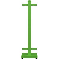 SelectSpace 10 inch x 10 inch x 36 inch Green Standard Straight Stand