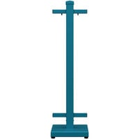 SelectSpace 10" x 10" x 36" Teal Standard Straight Stand