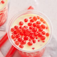 Fanale Strawberry Popping Boba 7.26 lb. - 4/Case