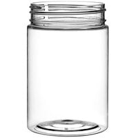 10 oz. Clear Straight Sided Round PET Jar