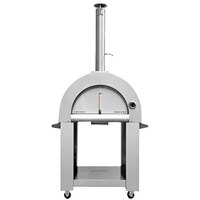 43113 Stainless Steel Wood Burning Pizza Oven